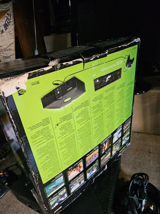 Xbox clássica preta