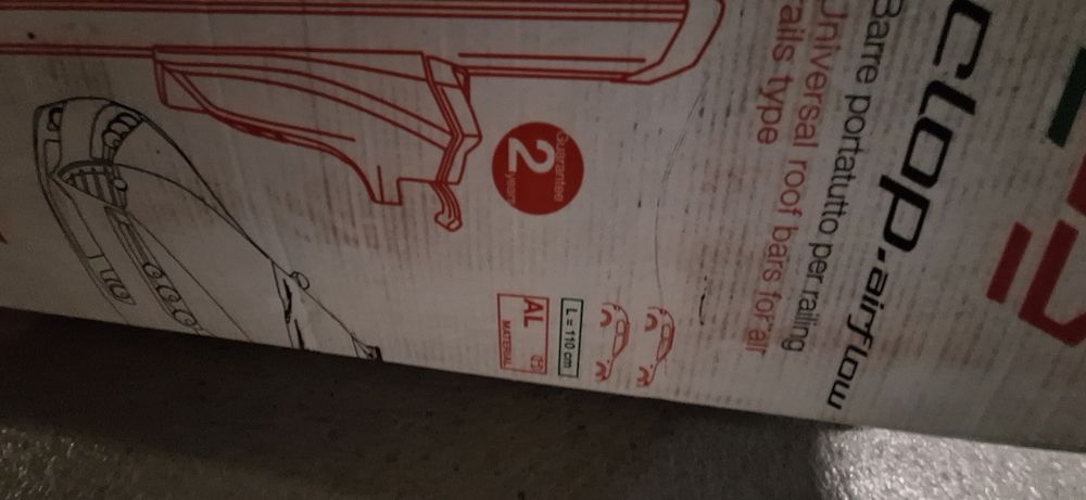 G3 Pacific Aero belki dachowe poprzeczki bagażnik na relingi