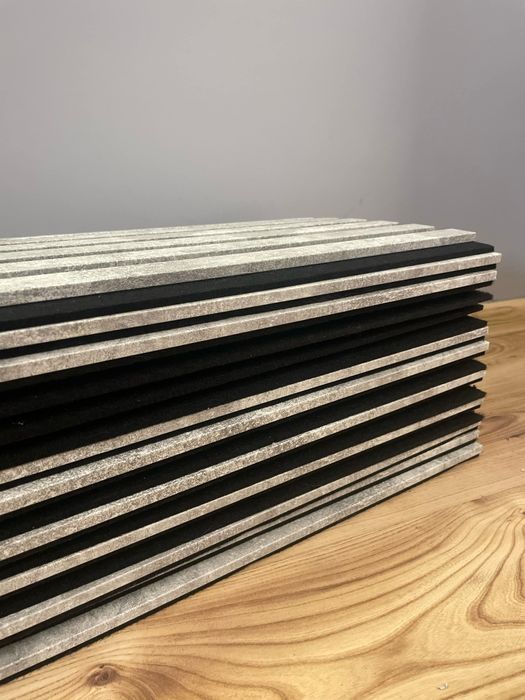 Lamele betonowy szary