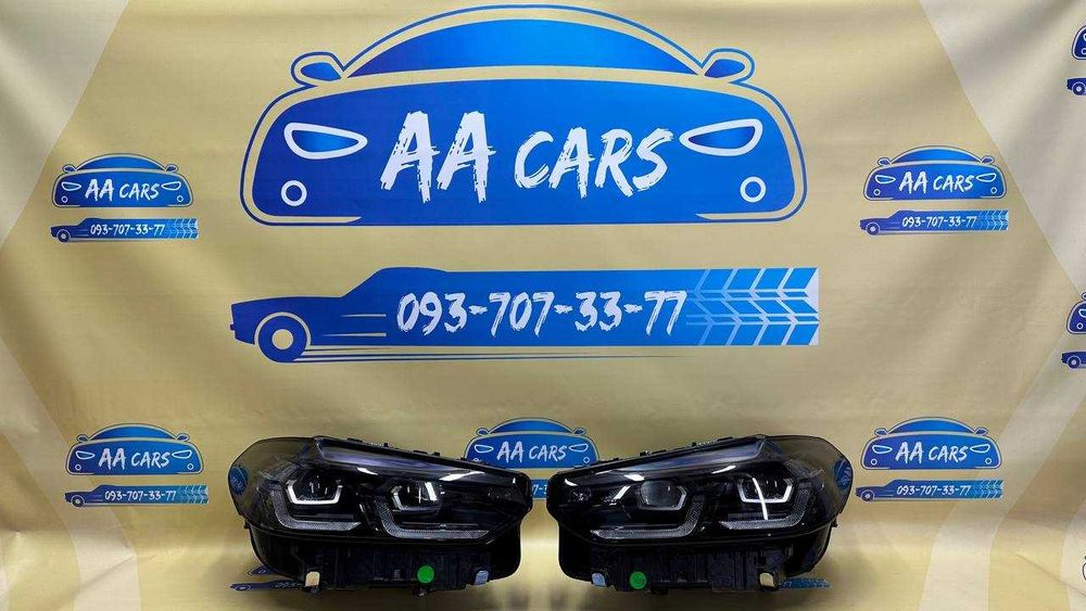 Фара Фари Фары BMW X3 X4 Black G01 G02 F97 F98 Full LED 2022 - 2024