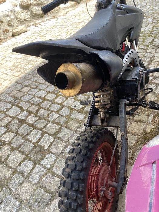 Pitbike 125cc usada a andar muinto bem