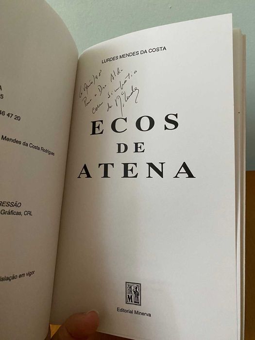 Ecos de Atena - Lurdes Mendes da Costa