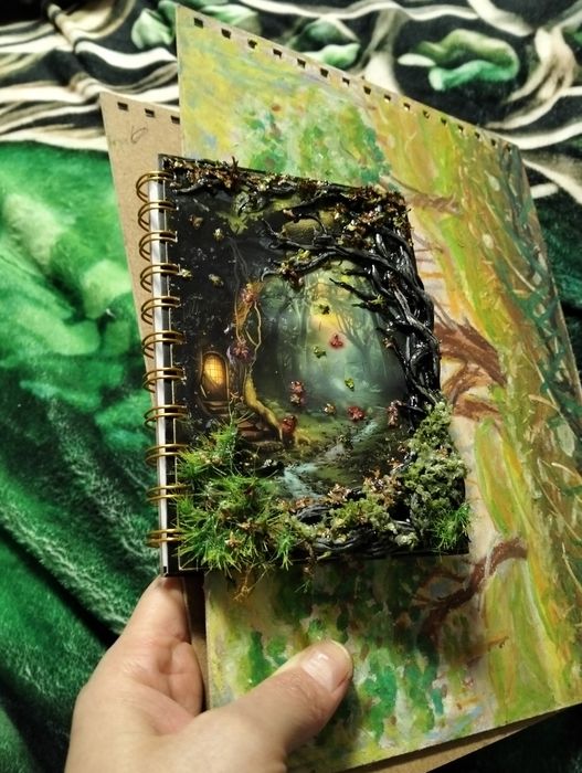 Блокнот А7 handmade