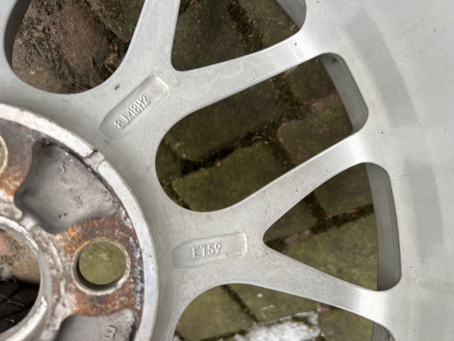 Felga aluminiowa BBS Jaguar 5x108 18 cali 8J Et59 4R8M1007AA