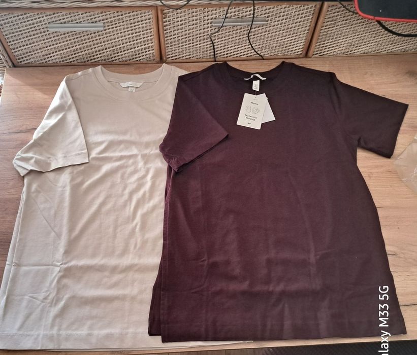 Футболки набір з 2шт H&M для годуючих мам