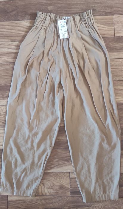Reserved Nowe Spodnie Boyfrendy 38/40 miodowe