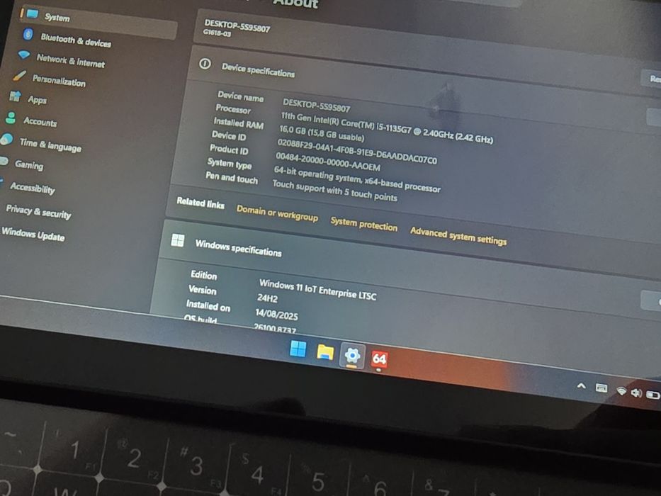 GPD Win 3 - I5 1135G7 - 16GB/1TB - Windows 11