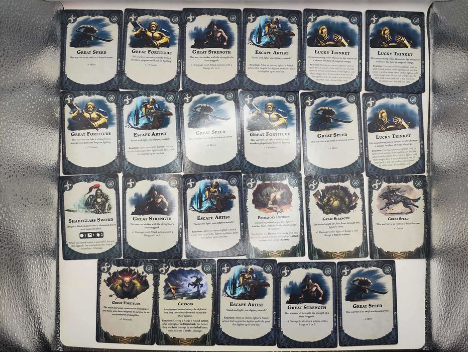Warhammer Underworlds - Karty - Upgrades