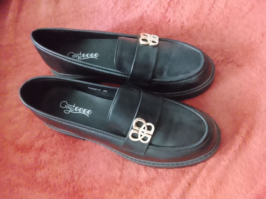 Mokasyny nowe czarne