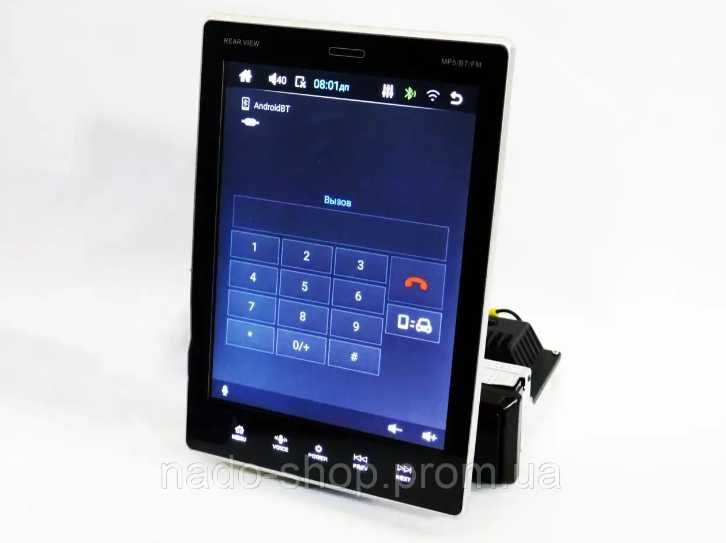 Автомагнітола 1din 9510А 9,5" Екран Tesla Style /4Ядра/1Gb Ram/Android