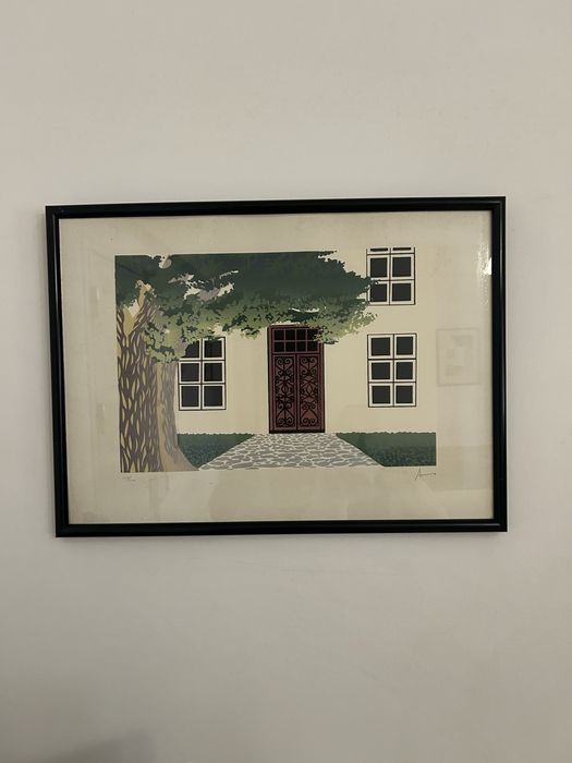 Conjunto 4 serigrafias numeradas e assinadas
