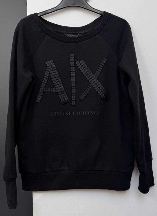 Armani Exchange czarna bluza S