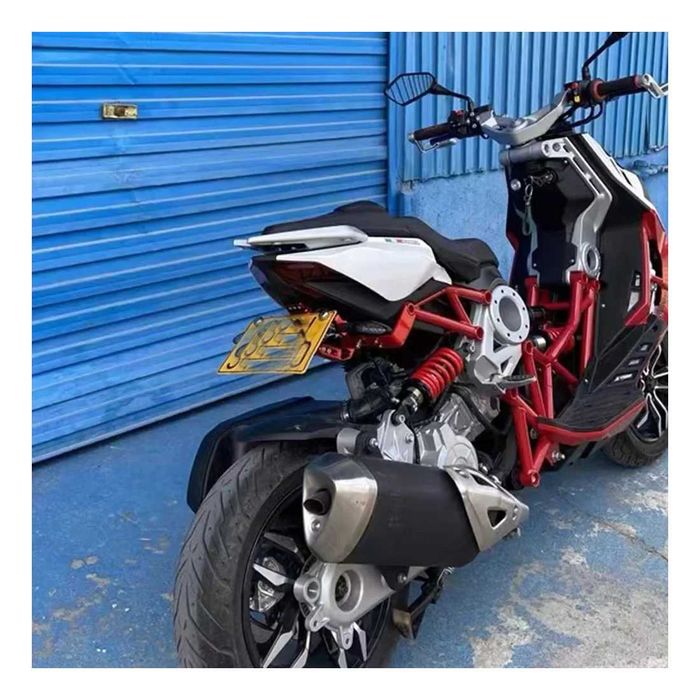 Suporte Matrícula Pisca e Luz para Italjet Dragster 125/200/250i/400