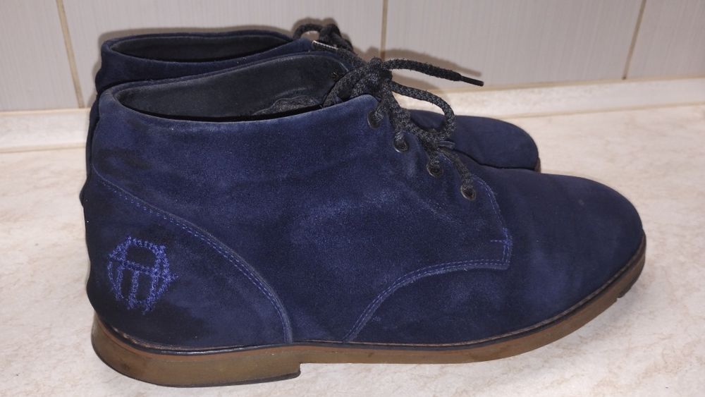 Ботинки замшевые осень -зима