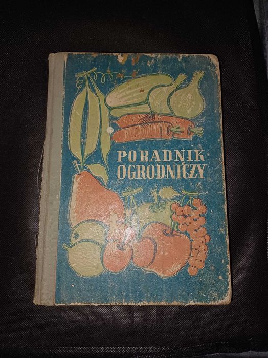 Stara książka poradnik ogrodnika z 1954 roku