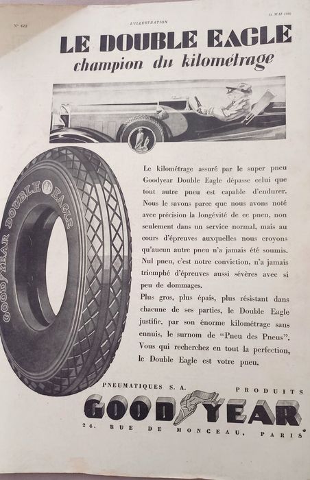 L'ILLUSTRATION - Maio 1930, Setembro 1931