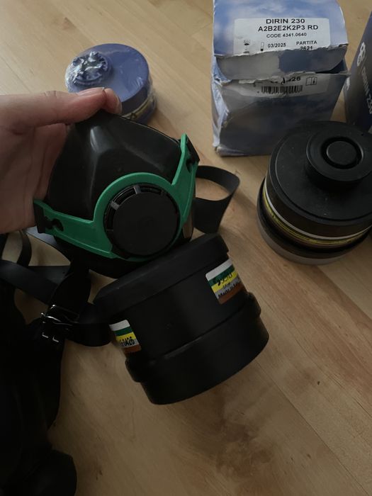 Maska gazowa filtr nowe