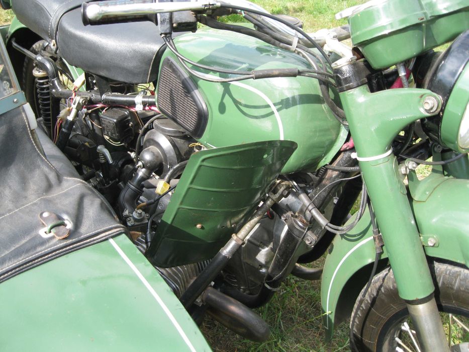 Dniepr, Ural motocykl z wózkiem bocznym