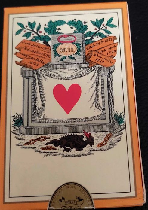 Cartas jogar " antigas" 2 baralhos