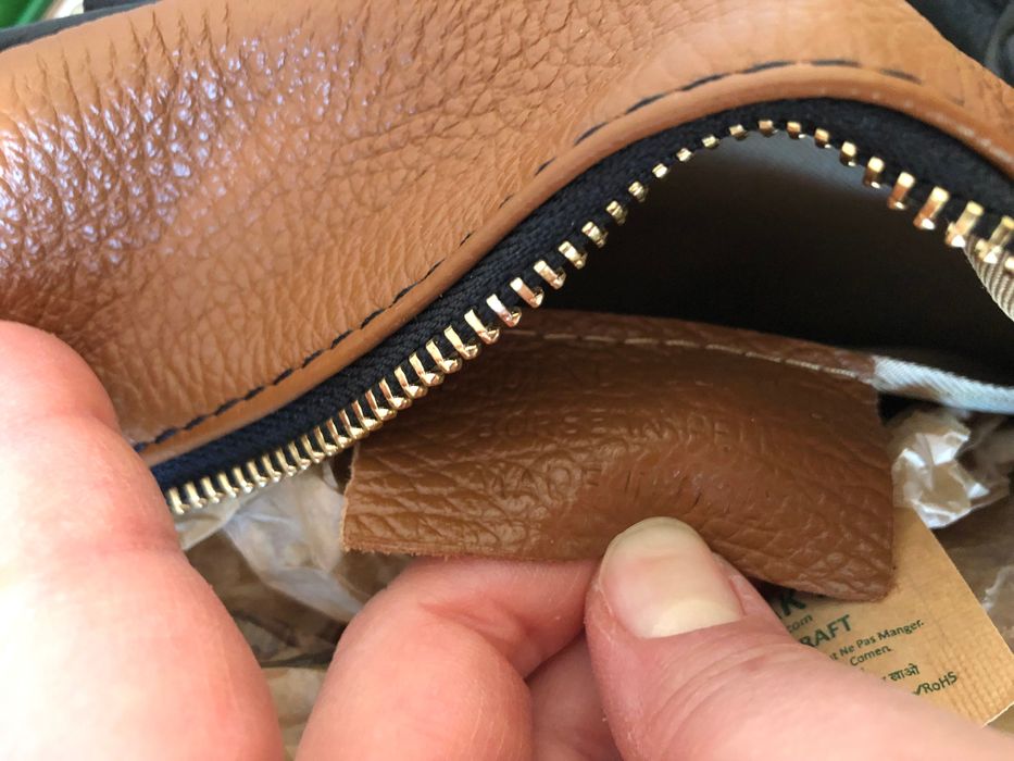 Torebka skóra naturalna camel czarny nowa premium kuferek jamnik