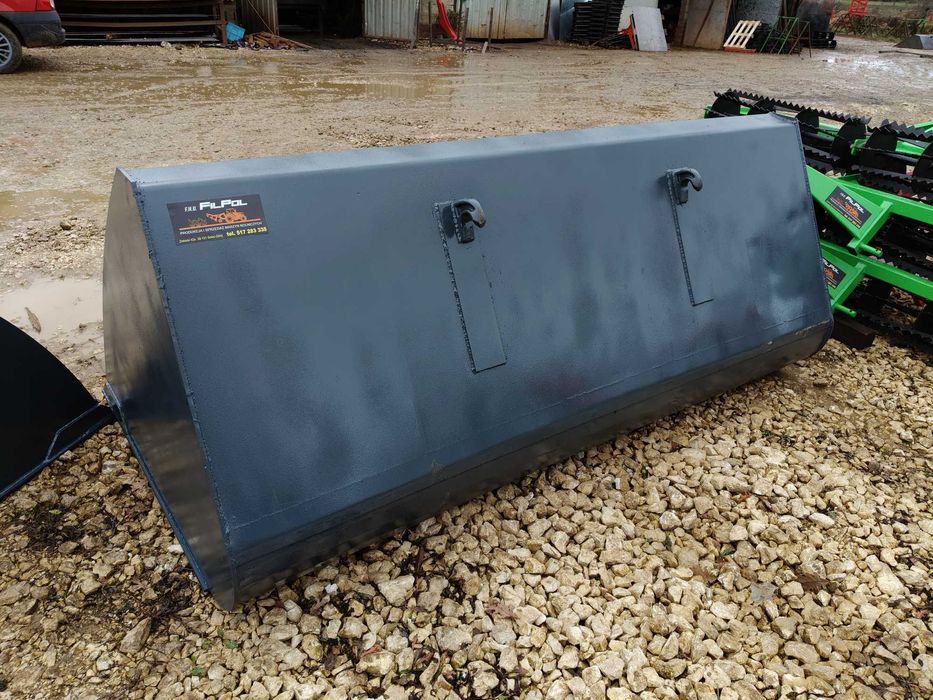 Łycha 240cm do tura Łyżka Euro ramka 2,4m Manitou Jcb Ładowarki-różne