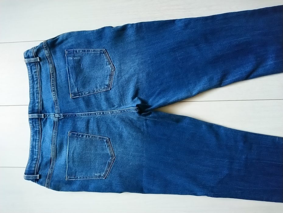 Джинси для вагітних Kiabi 44/46 розмір з дирками Slim