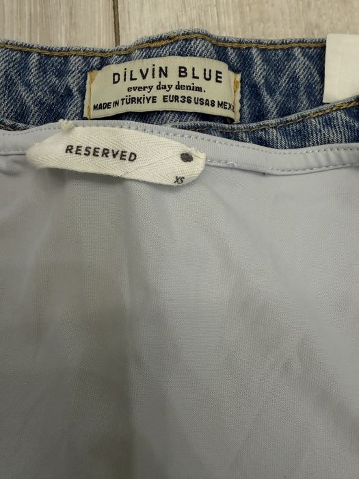 Джинси  + боді reserved