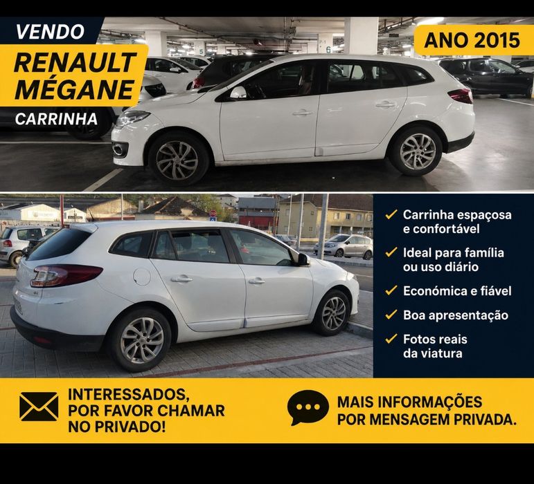 Renault Megane 2015 branca