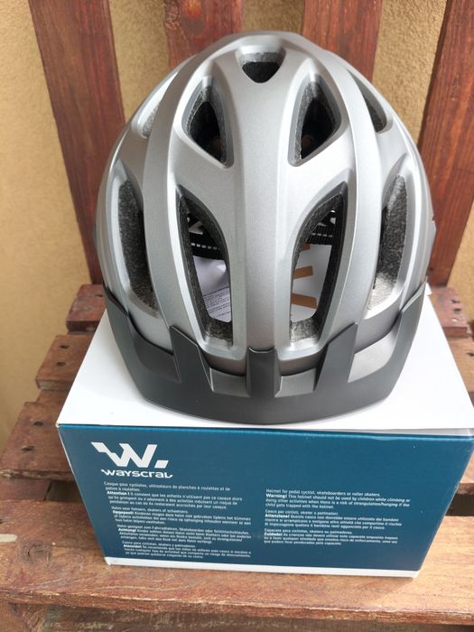 Capacete de Bicicleta Wayscral - Tamanho L (58-62cm) - Novo com Caixa