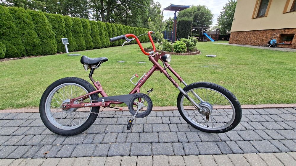Rower typu Chopper samoróbka