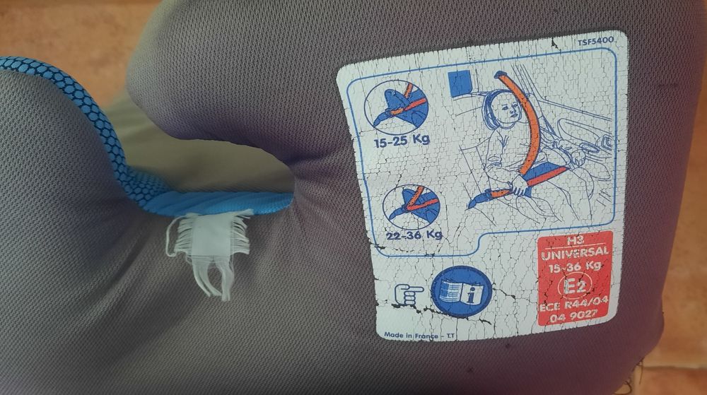 Cadeira Auto para menino