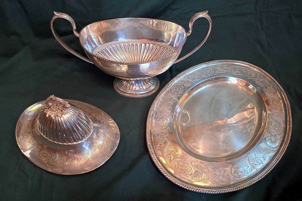 Terrina Centro Mesa Prata