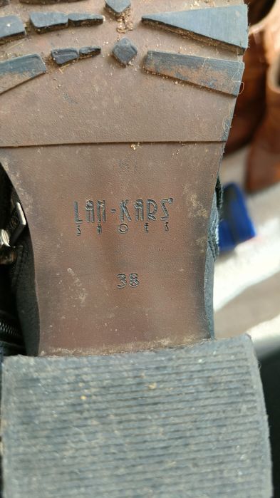 LAN Kars botki damskie skórzane 38