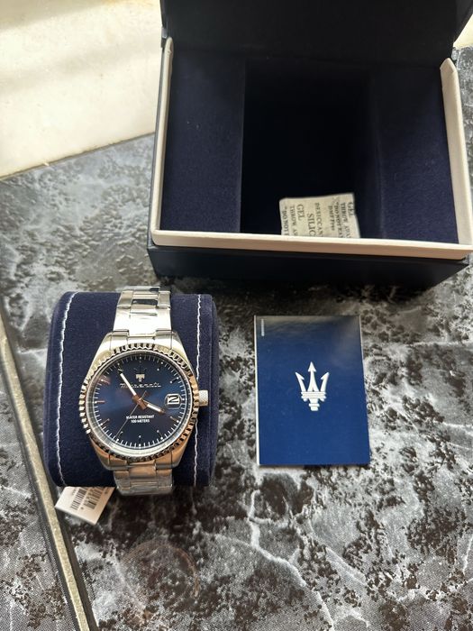 Relógio Maserati Competition 43mm Novo – Caixa Original