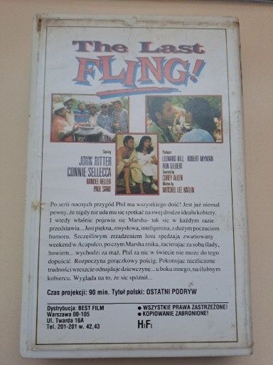 Ostatni podryw VHS