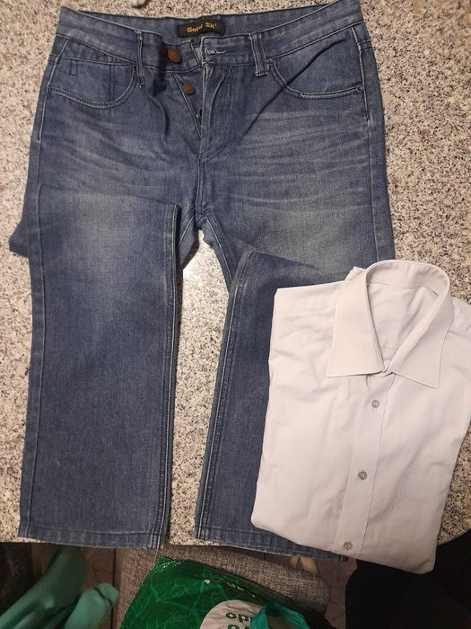 Calça e camisa homem tamanho M