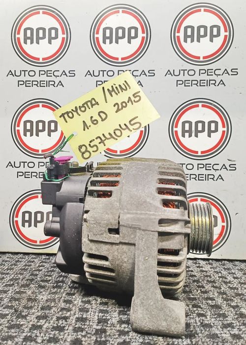 Alternador Toyota, Mini 1.6 D de 2015, ref: 8574045, 7823291.