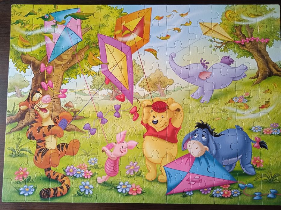 Sprzedam puzzle Kubuś Puchatek