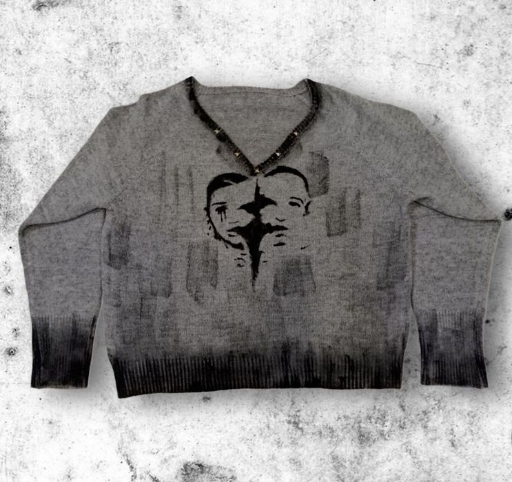 кофта кастом в стилі opium | archive | y2k