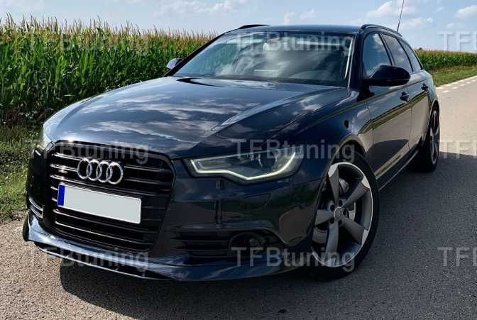 Spoiler zderzaka przód Audi A6 C7 2011- 2014 TFB TUNING