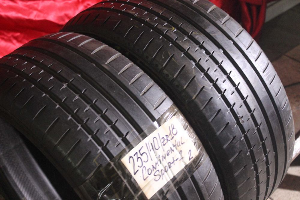 235-40-ZR18 CONTINENTAL CONTI SPORT 2 штуки летней резины Germany 2022