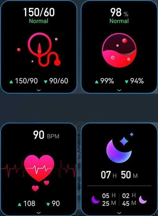 ESFOE BW1847 Smartwatch męski wojskowy 400 mAh NOWY mocny odporny