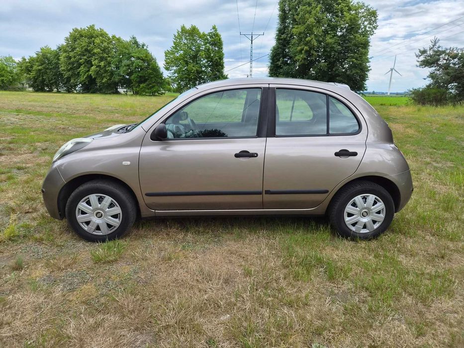 Nissan Micra K12 LIFT 1.2 gaz,2008r,klima,parkotronik,elektryka