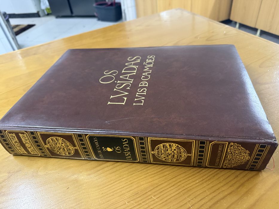 Livro edicao de luxo de OS LUSIADAS,a obra prima de Luis de camões