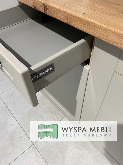 NOWA kuchnia narożna MDF 270x255cm meble kuchenne modułowe na wymiar