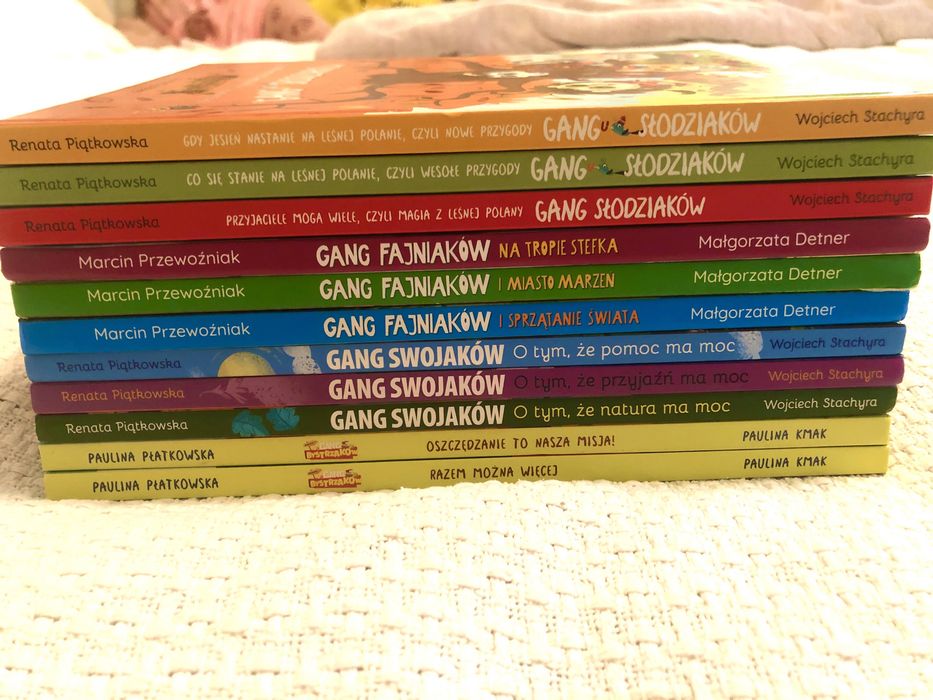 Zestaw GANG Biedronka książka 11x Nowe