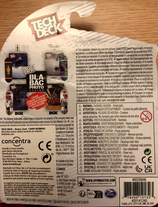 Tech Deck ( Finger Skate ) Novo