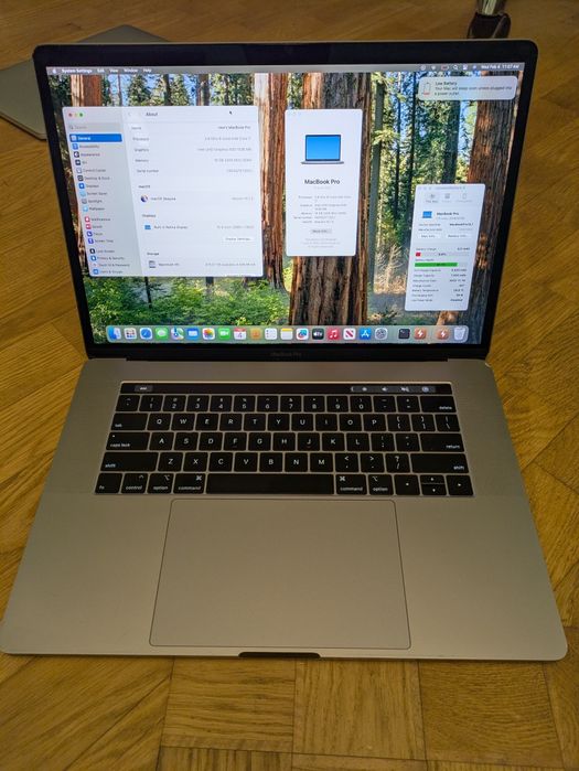 MacBook Pro 2018/2019, 15", i7, 17/512 ГБ.