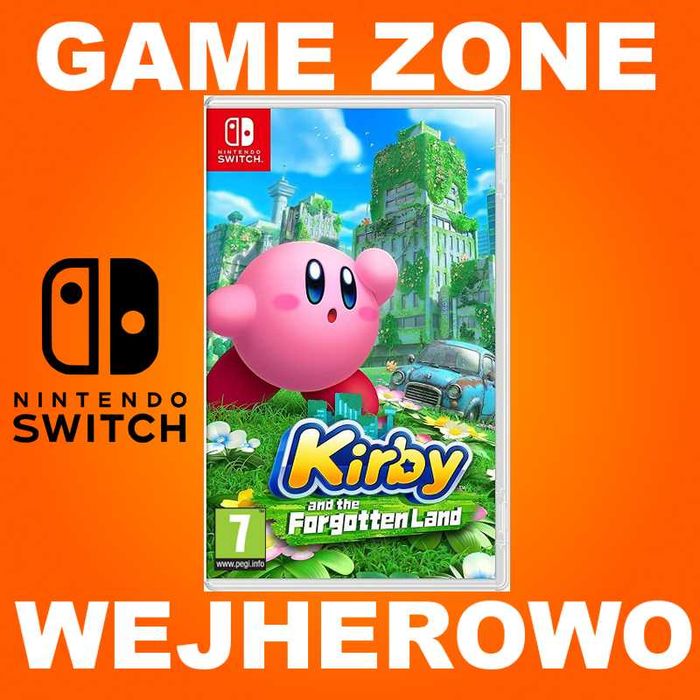 Kirby and the Forgotten Land Nintendo SWITCH + Lite + Oled = Wejherowo