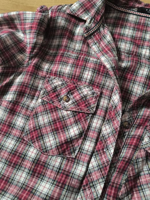 Mohito koszula damska xs s w krate flanelowa